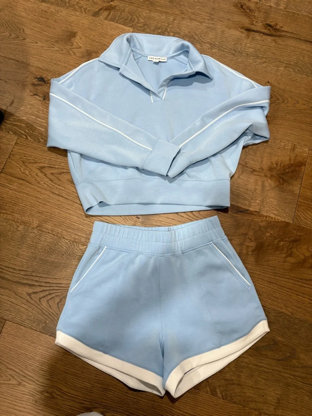 Scuba Sweatshirt and Short Set - Picture 1 of 1